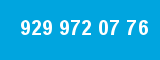 929 972 07 76 929 972 07 76